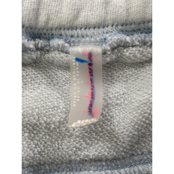 Free People Movement Jogger Pants Womens Large Blue Sweatpants Lounge Comfy - Picture 3 of 7